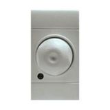 DIMMER W/SWITCH RESISTIVE GREY