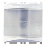 White prismatic indicator unit white