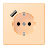 SCHUKO socket with USB charger LC32060 LC1520-18A223