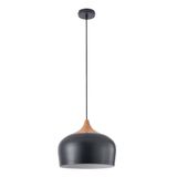 Zora Pendant Lamp 1xE27 Black