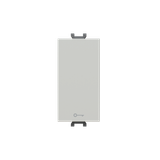 Single-pole push switches NO, 16A - 250V~, with KEY symbol Symbol "key/door" Single push button Push button 1 pole, 1NO 0NC 0CO White - Chiara