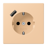 SCHUKO socket with USB charger LC32122 LC1520-18A237