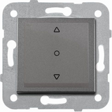 Novella-Trenda Dark Grey One Button Blind Control Switch