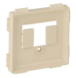 Cover plate Valena Life - TAE/TDO socket cover - ivory