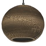 DECOR CARDBOARD BALL PENDANT E27 LEDV