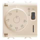 THERMOSTAT - 230V ac 50/60Hz - 2 MODULES - IVORY - CHORUSMART