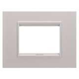 LUX PLATE - IN METAL - 3 MODULES - MONOCHROME NATURAL BEIGE - CHORUSMART