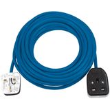 Extension cable 25m blue H05VV3G1,5mm, 240V *GB*