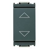 1P 10AX 2-way switch grey