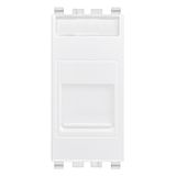 RJ45 Keystone adaptor white