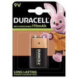 DURACELL HR22 9V 170mAh BL1