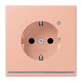 SCHUKO socket with LED pilot light LC321 LC1520-OLNW231