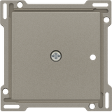 Finishing set for a 1-channel flush-mounting RF receiver with single-p