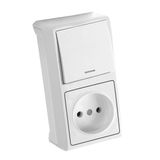 Vera White Il Switch - Ver Socket