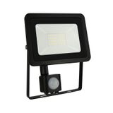 NOCTIS LUX 2 SMD 230V 30W IP44 NW black with sensor