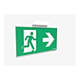 Emergency luminaire AG white, LED, ceiling surface