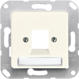 Centre plate for modular jack sockets 169-15NWE