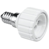 Lamp Holder Adapter E14-GU10 White THORGEON