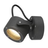 SITRA 360 WL wall lamp, GX53, max. 9W, IP44, anthracite