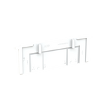 T1172 BL Frame for workstations - 2 columns - White