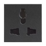 CLASSIA - MULTISTANDARD SOCKET  BLACK