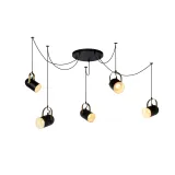 SWAPP Pendant light  5xE27/40W Black