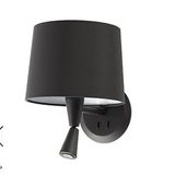 MAMBO W/L BLACK 1xE27 READER LED 3W 3000K