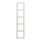 5-gang frame, Ivory LS985W