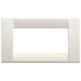 Classica plate 4M techn. Idea white