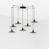 LANG GREEN PENDANT LAMP E27 7L