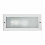 LISO WHITE RECESSED 1 X E27 40W