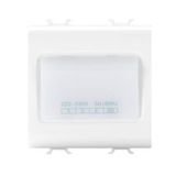 AUTONOMOUS EMERGENCY LAMP - 230Vac 50/60Hz 1h - 2 MODULES - SATIN WHITE - CHORUSMART