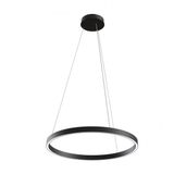 Modern Rim Pendant Lamp Black