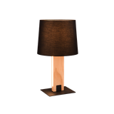 Rahul table lamp LED + E27 wood/black