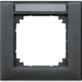 M-PLAN frame, can be labeled once, anthracite