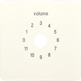 Centre plate for volume control Dynacord 594-8