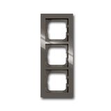 1723-291-500 Cover Frame Busch-axcent® entrée-grey