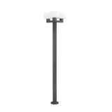 MUFFIN DARK GREY LAMPPOST 3XE27 MAX 15W