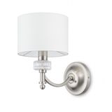 Neoclassic Alicante Wall Lamp Nickel