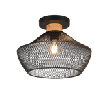 Valeria ceiling lamp E27 matt black