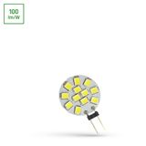 LED G4 12V 1,2W 12 LED CW 20mm SPECTRUM