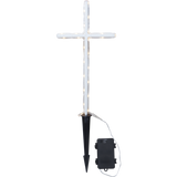 LED Memorial Candle GraveCross