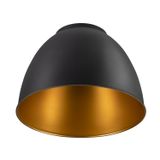 PARA DOME, Lampshade aluminium black/gold