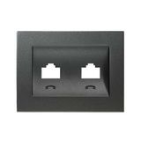 Thea Blu Accessory Black Numerical Phone Socket(Jacksız)