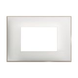 CLASSIA - COVER PLATE 3P WHITE SATIN