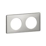 2 GANG PLATE ALUMINIUM LAMINE