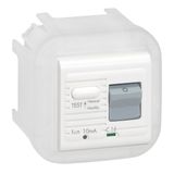 Arteor adaptor - for 2-modules Arteor mechanisms - white