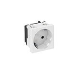 STD-D3S RW1 Socket 33°, single protective contact 250V, 10/16A