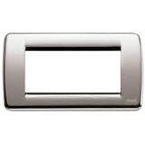 Rondò plate 4M metal brushed nickel