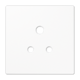 5A socket outlet round pin 80x80 frame BS2171-5EINS